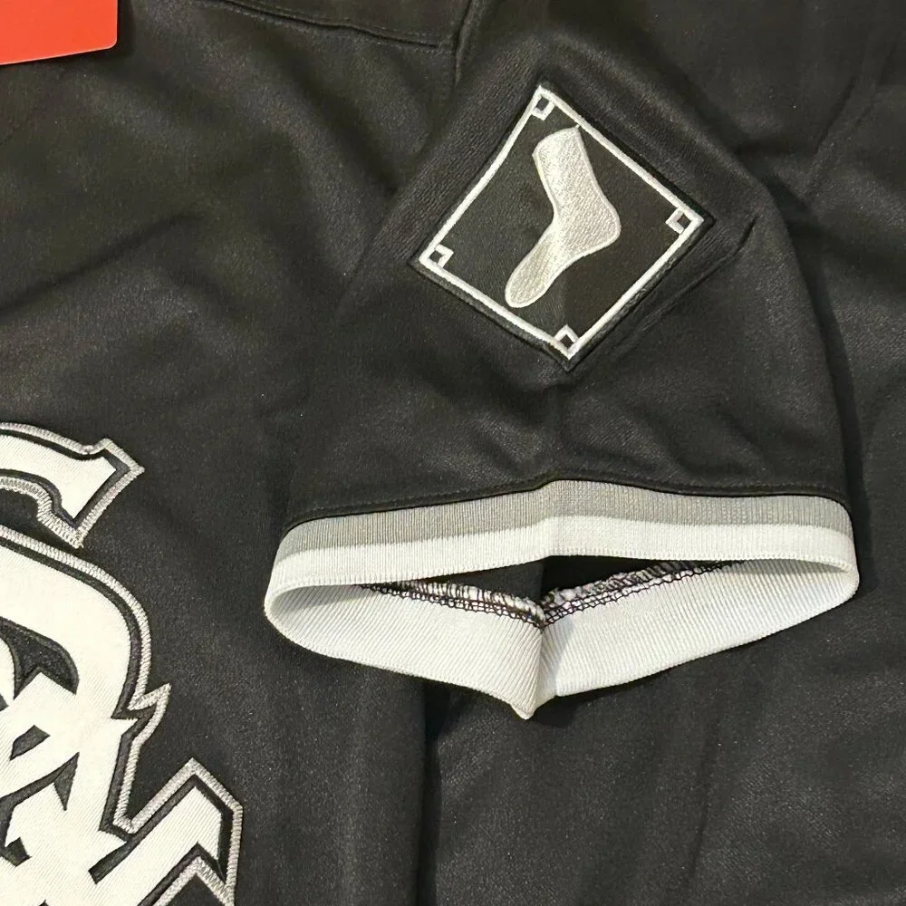 1990s CHICAGO WHITE SOX FRANK THOMAS Men's JERSEY M,L,XL,2X by Mitchell & Ness - Picture 4 of 7